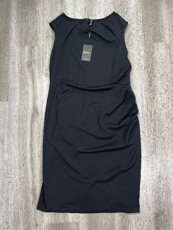 Holiday Sale Black Dress Casual Midi miusol, Size 2x