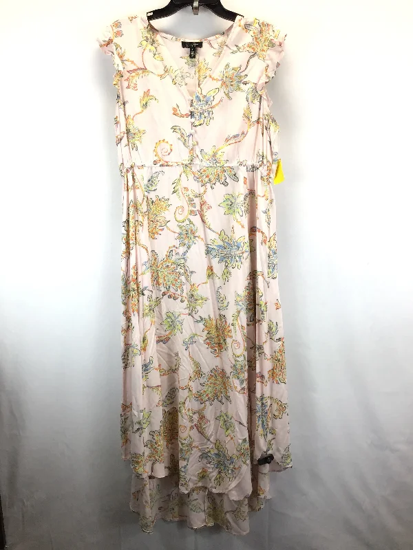 Early Access Floral Print Dress Casual Maxi Jessica Simpson, Size L