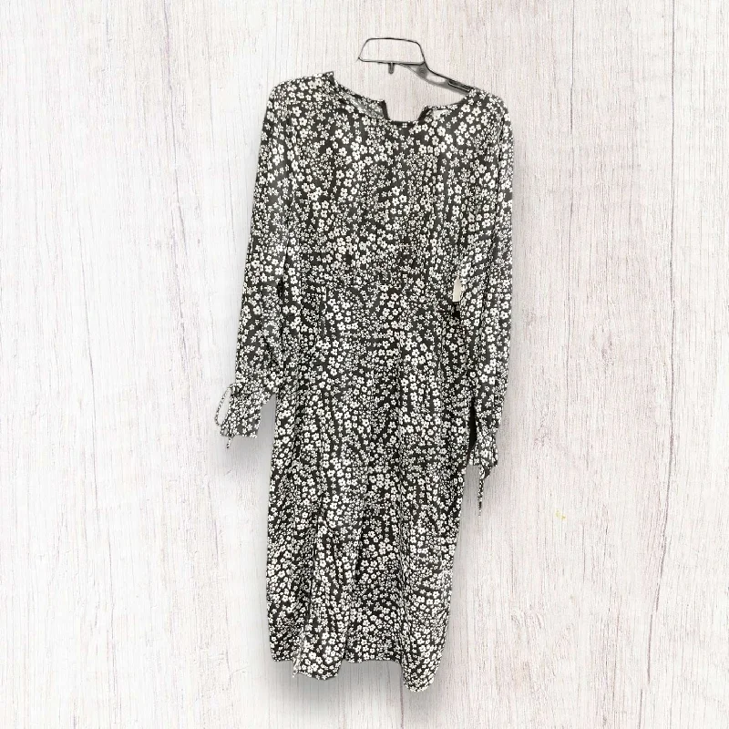 Reduced Prices Black & White Dress Casual Maxi Clothes Mentor, Size 18