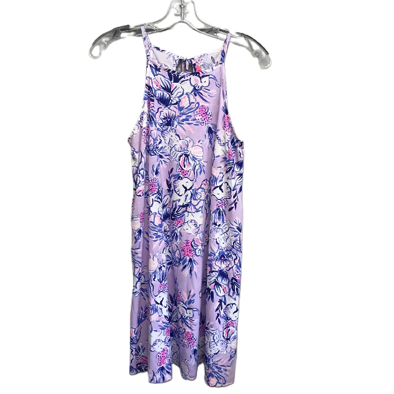 Discount Deals Purple Dress Casual Short By Lilly Pulitzer, Size: Xs