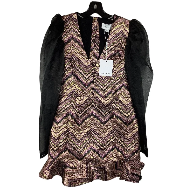 Don't Wait Purple Dress Party Short Cmc, Size 8
