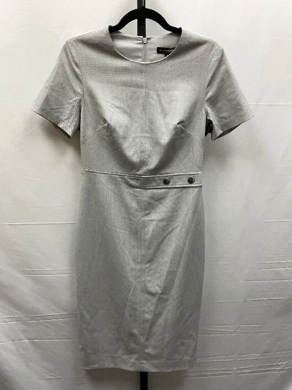 Act Fast Grey Dress Work Banana Republic, Size Xs