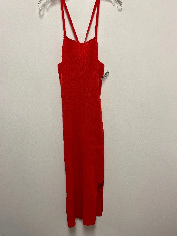 Incredible Offers Red Dress Casual Maxi New Look, Size 2x