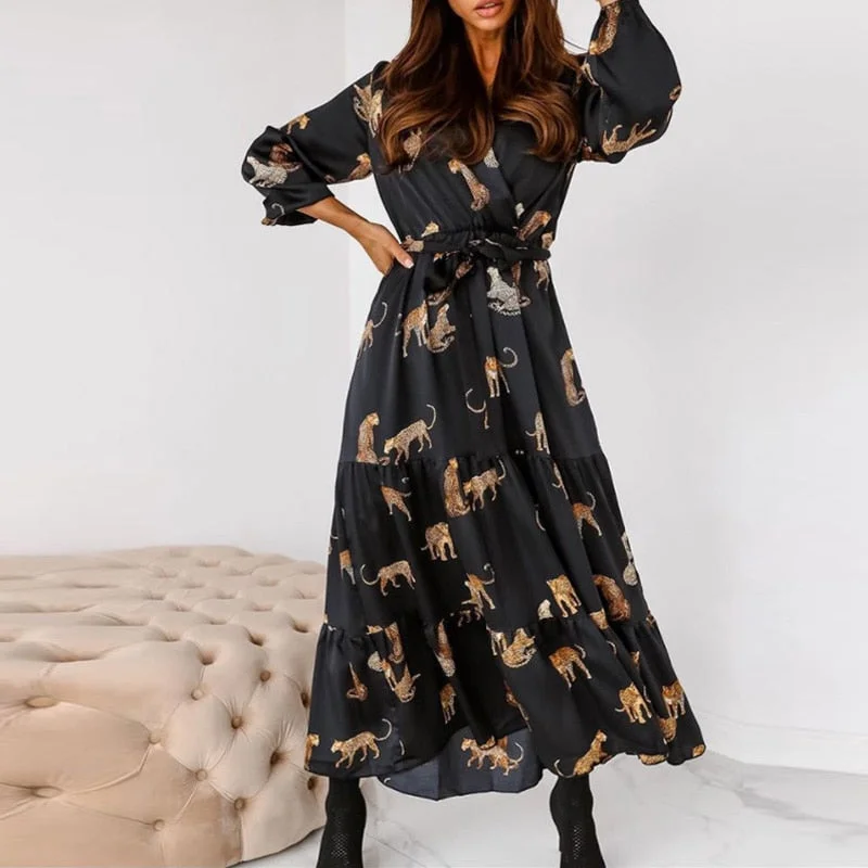 Final Markdown Awakecrm Elegant Retro Leopard Print Women Beach Long Dress Spring Long Sleeve High Slit Party Dress Autumn Sexy Lady Lace-Up Maxi Dress Final Markdown Awakecrm Elegant Retro Leopard Print Women Beach Long Dress Spring Long Sleeve High Slit Party Dress Autumn Sexy Lady Lace-Up Maxi Dress