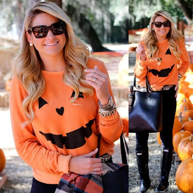 Instant Discount Halloween Awakecrm Hot Sale Women Halloween Pumpkin Print Long Sleeve Sweatshirt Pullover Tops Blouse Shirt Female Casual Hoodies Tracksuit Instant Discount Halloween Awakecrm Hot Sale Women Halloween Pumpkin Print Long Sleeve Sweatshirt Pullover Tops Blouse Shirt Female Casual Hoodies Tracksuit