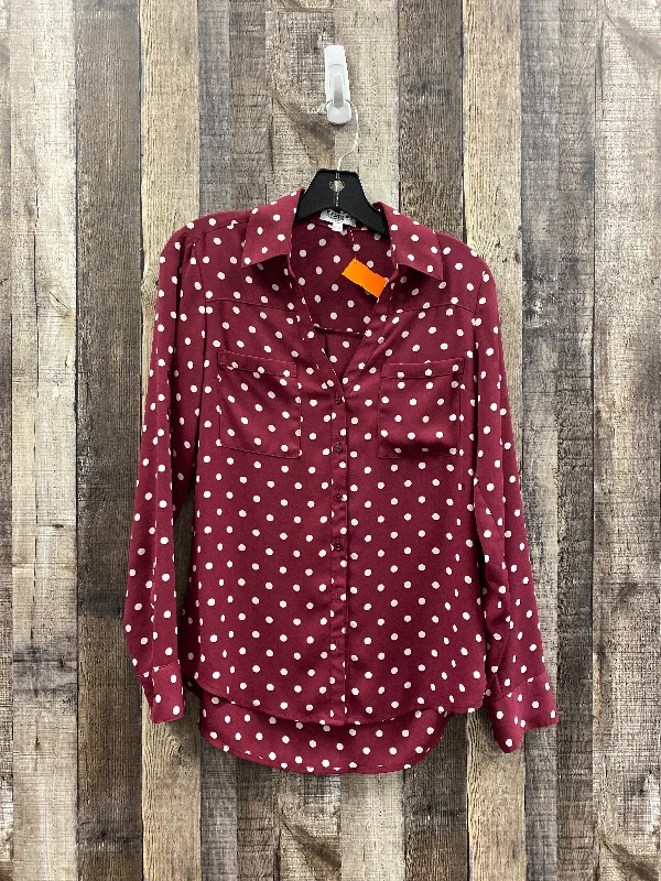 Massive Deals Blouse Long Sleeve By Express  Size: S