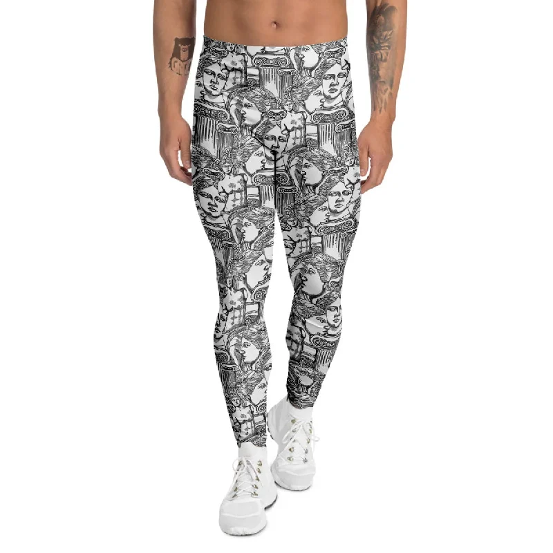 Bargain Bin Venus Milos Print Pattern Men's Leggings