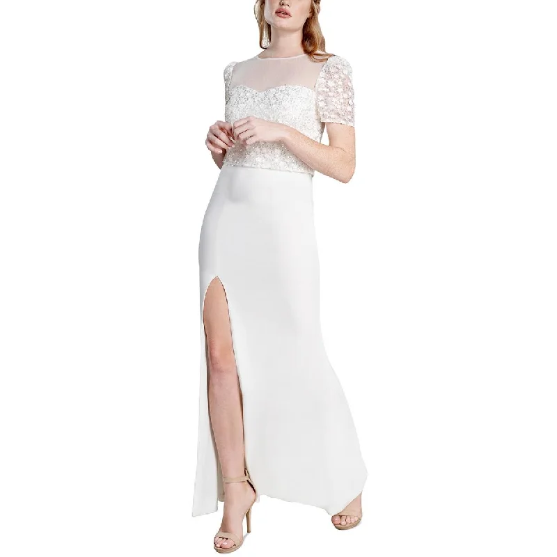 Special Price Dress The Population Womens Sequined Maxi Evening Dress