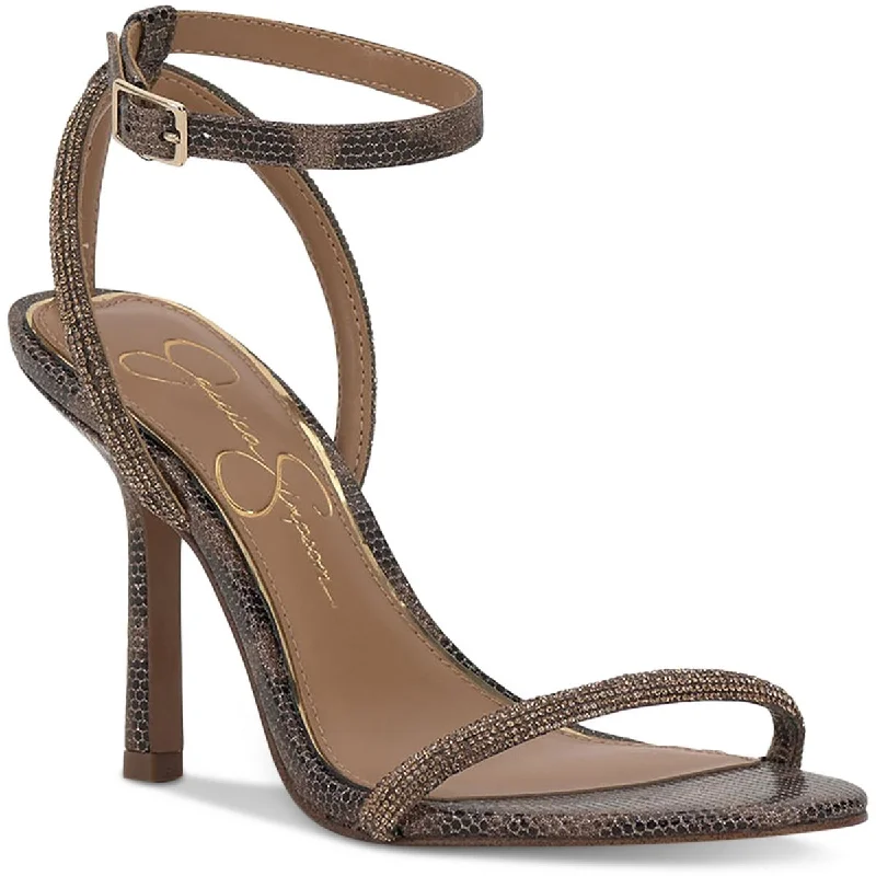 New Deals Jessica Simpson Womens Baharia Rhinestone Shimmer Pumps