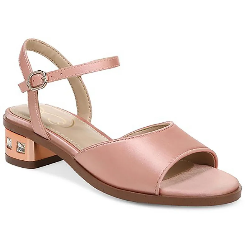 Hurry In Sam Edelman Girls Ivy Ankle Strap Open Toe Heels